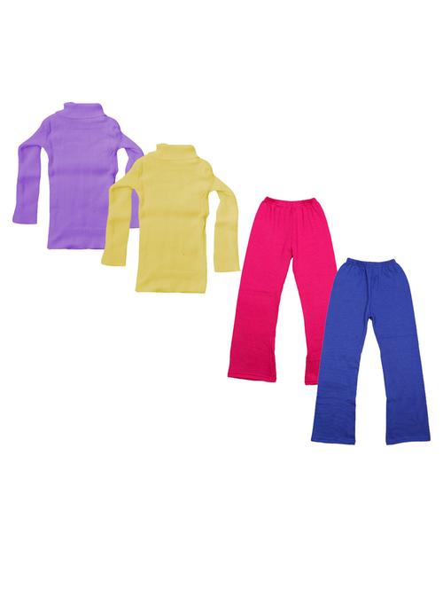 girls pack of 4 nightwear set - 20027623 - Very Small Image - 1