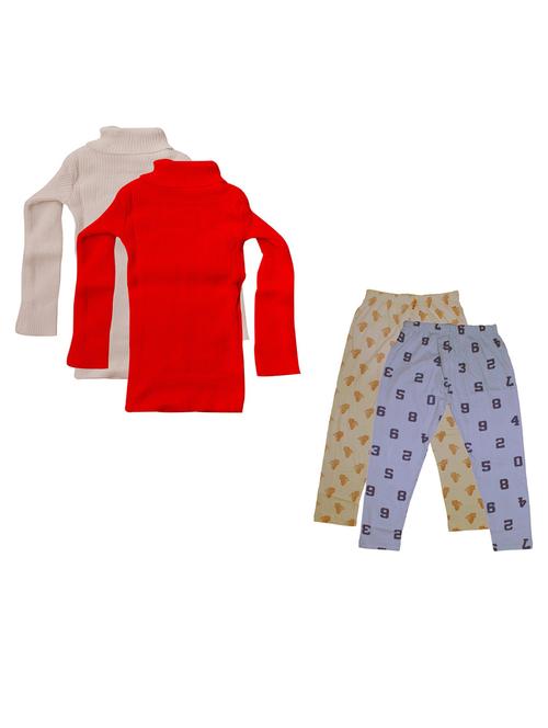 girls pack of 4 nightwear set - 20027632 - Very Small Image - 1
