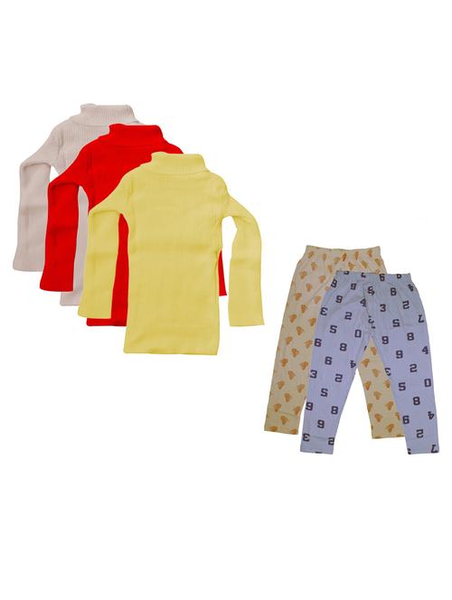 girls pack of 5 nightwear set - 20027639 - Very Small Image - 1