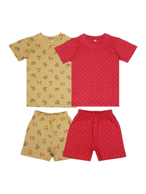 pack of 2 printed shorts set - 20028012 - Very Small Image - 1