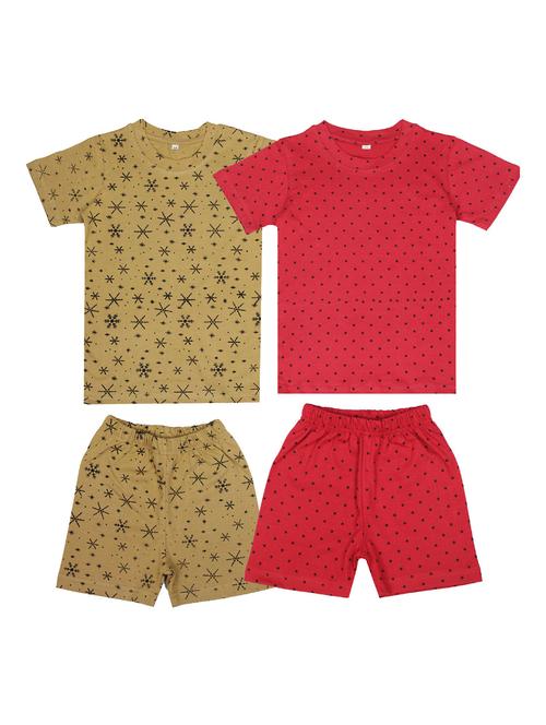 pack of 2 printed shorts set - 20028027 - Very Small Image - 1