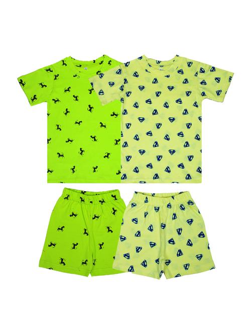 pack of 2 printed shorts set - 20028038 - Very Small Image - 1