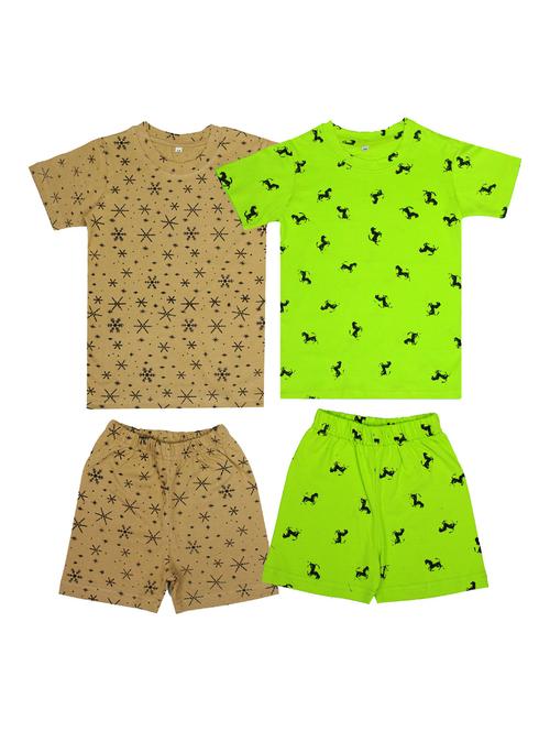 pack of 2 printed shorts set - 20028043 - Very Small Image - 1