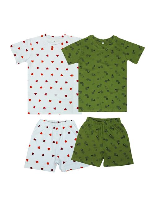pack of 2 printed shorts set - 20028074 - Very Small Image - 1