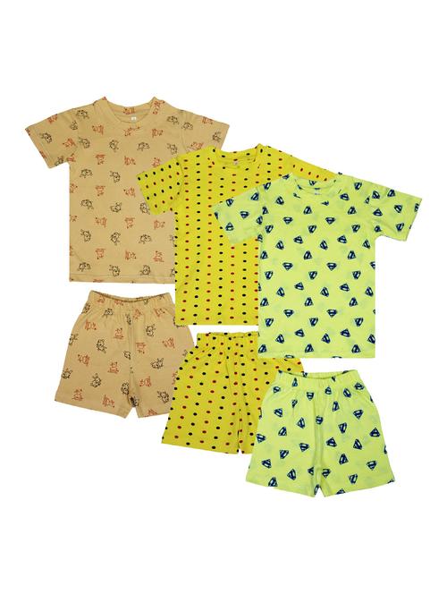 pack of 3 printed shorts set - 20028097 - Very Small Image - 1