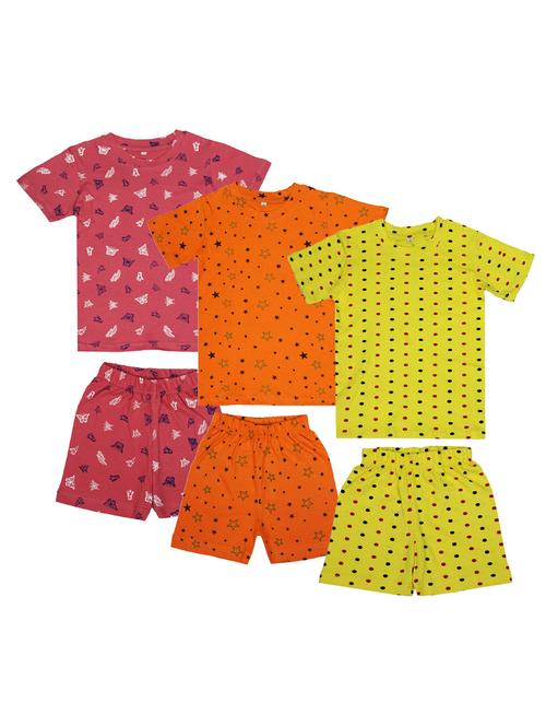 pack of 3 printed shorts set - 20028114 - Very Small Image - 1