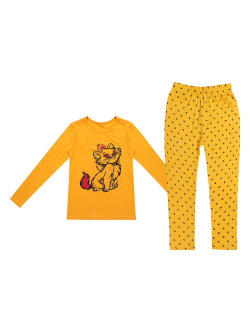 girls printed full length sets - 20028188 - Very Small Image - 1