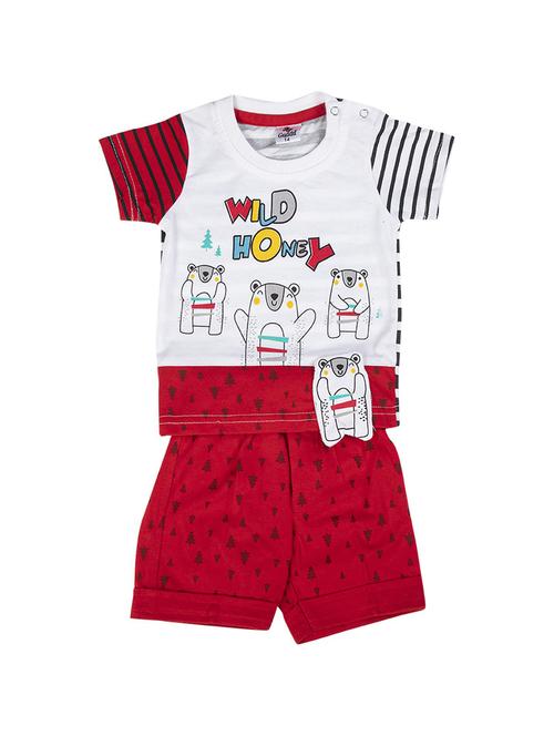 boys printed shorts set - 20030303 - Very Small Image - 1