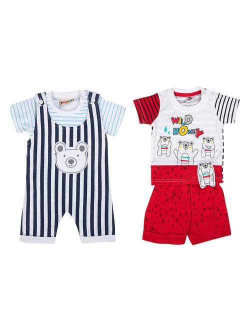 boys pack of 2 cotton twin sets - 20030454 - Very Small Image - 1