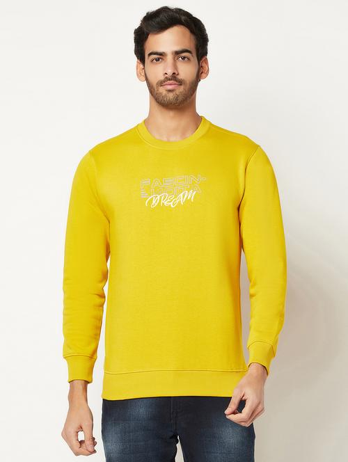 yellow fleece sweatshirt - 20031930 - Very Small Image - 1