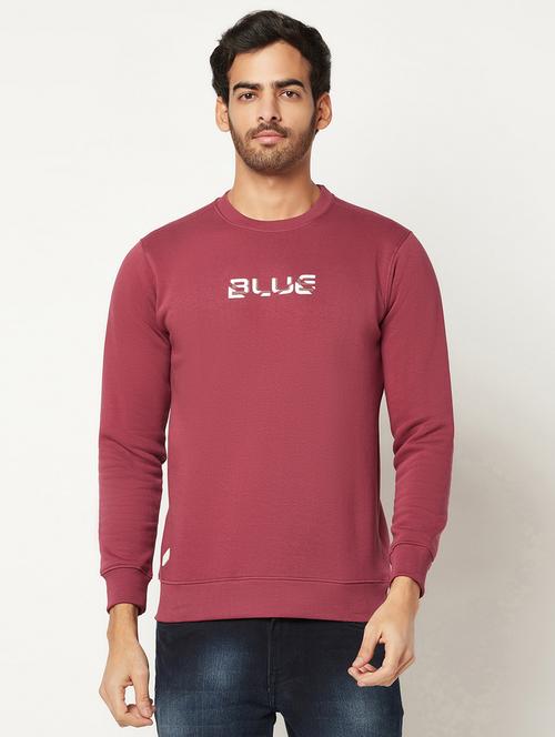 printed fleece regular sweatshirt - 20031933 - Very Small Image - 1
