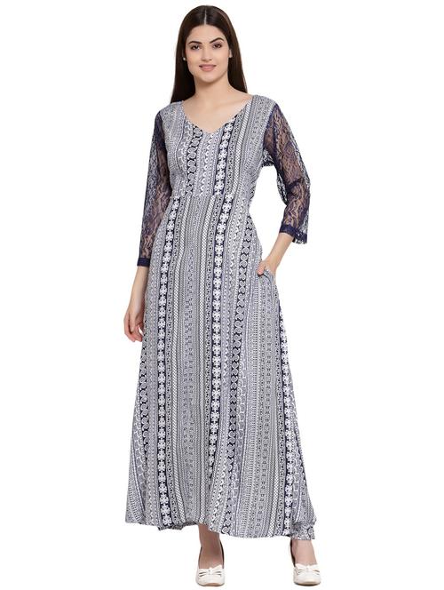 women's fit & flare paisley dress - 20032419 - Very Small Image - 1