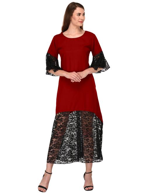 women's midi dress - 20032424 - Very Small Image - 1