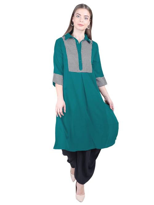 women's straight kurta - 20032943 - Very Small Image - 1