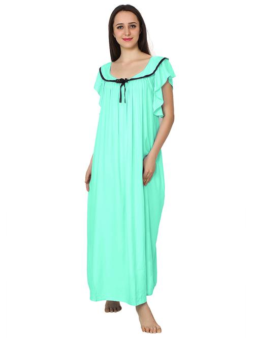 scoop neck solid nighty - 20033940 - Very Small Image - 1