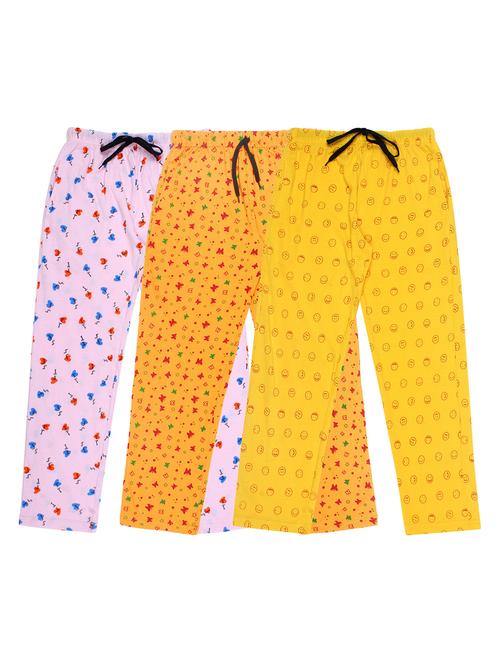 boys pack of 3 printed track pants - 20044938 - Very Small Image - 1