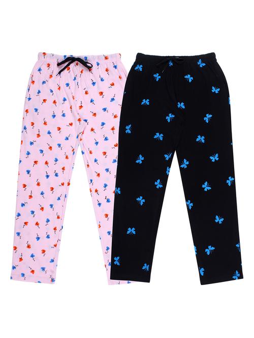 boys pack of 2 printed track pants - 20044975 - Very Small Image - 1
