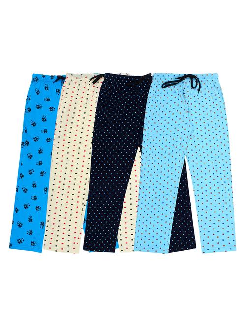 girls pack of 4 printed nightwear pyjamas - 20045016 - Very Small Image - 1