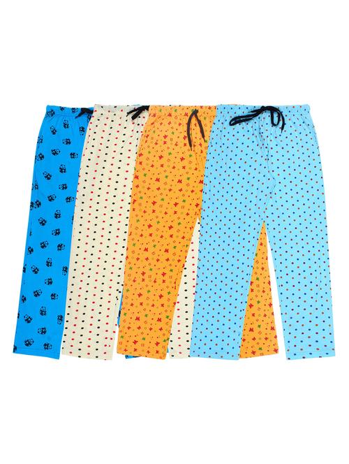 girls pack of 4 printed nightwear pyjamas - 20045018 - Very Small Image - 1