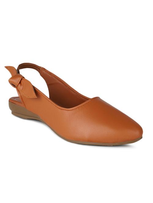 tan back strap sandal - 20045422 - Very Small Image - 1