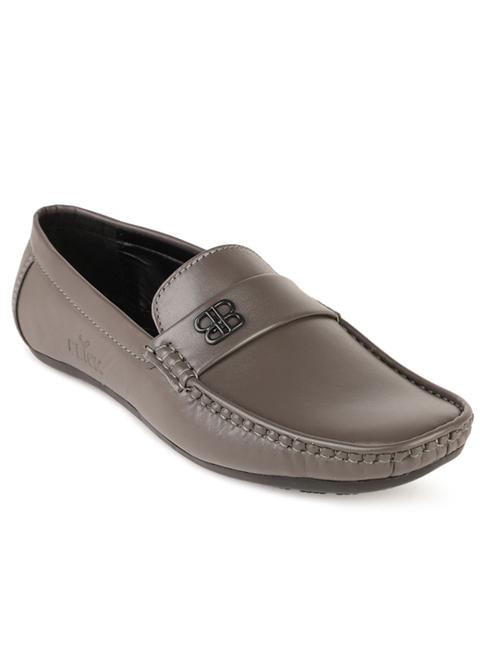 grey slip on loafer shoes - 20045642 - Very Small Image - 1