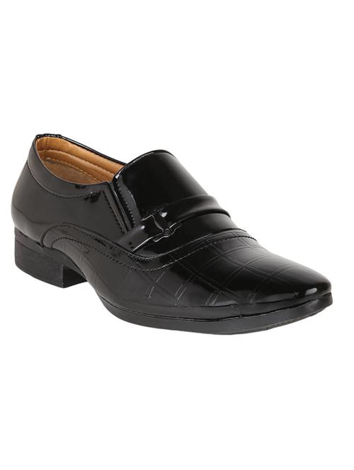 v-mart solid slip on formal shoes - 20045685 - Very Small Image - 1