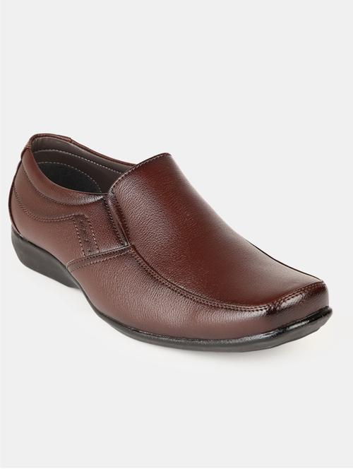 v-mart solid slip on formal shoes - 20045713 - Very Small Image - 1