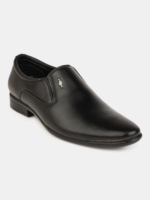 v-mart solid slip on formal shoes - 20045720 - Very Small Image - 1