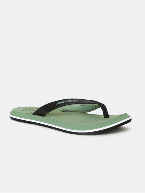 green synthetic slippers flip flops - 20045765 - Very Small Image - 1