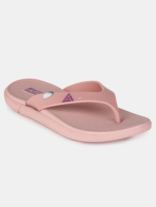 pink synthetic slippers flip flops - 20045806 - Very Small Image - 1