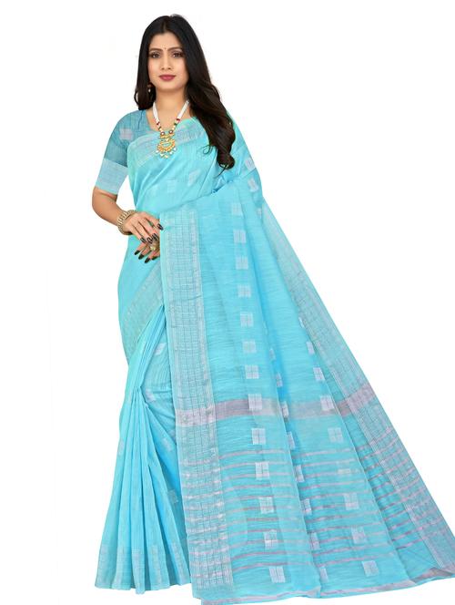 self design woven saree - 20046846 - Very Small Image - 1