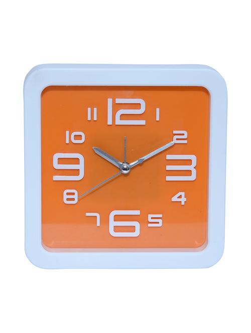 sigaram square orange analog table clock - 20047587 - Very Small Image - 1