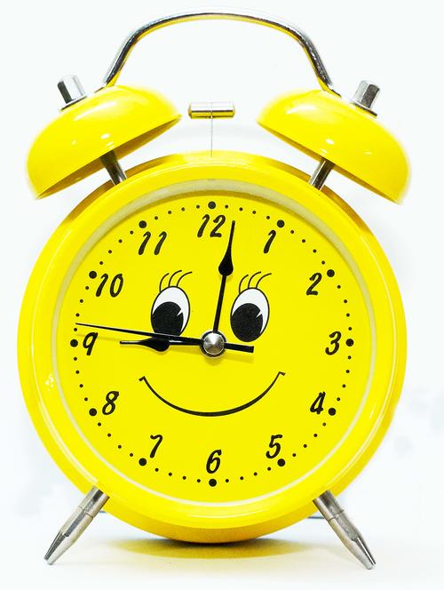 sigaram yellow color 10 x 15cm analog table clock k3080 - 20047593 - Very Small Image - 1