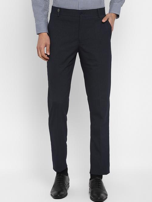 solid flat front formal trousers - 20047895 - Very Small Image - 1