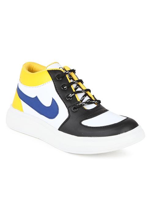 black leatherette sneaker - 20049510 - Very Small Image - 1