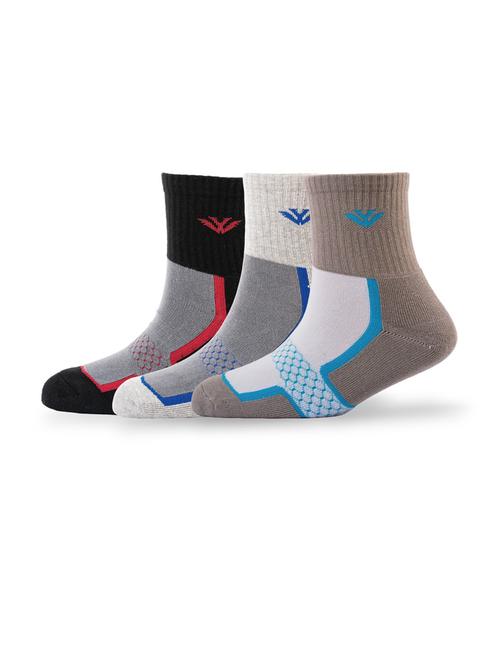 pack of 3 above ankle length socks - 20049536 - Very Small Image - 1