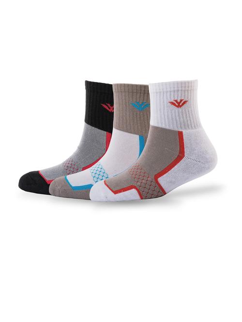 pack of 3 above ankle length socks - 20049540 - Very Small Image - 1