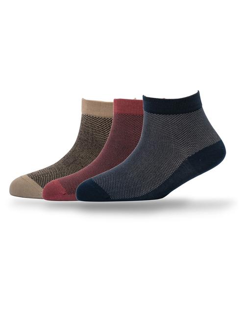 pack of 3 ankle length socks - 20049583 - Very Small Image - 1