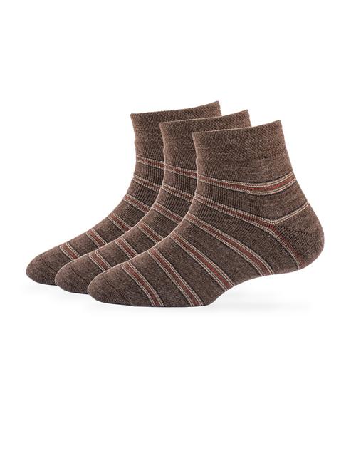 pack of 3 ankle length socks - 20049604 - Very Small Image - 1