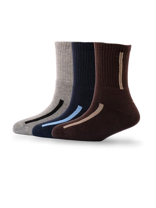 pack of 3 above ankle length socks - 20049614 - Very Small Image - 1