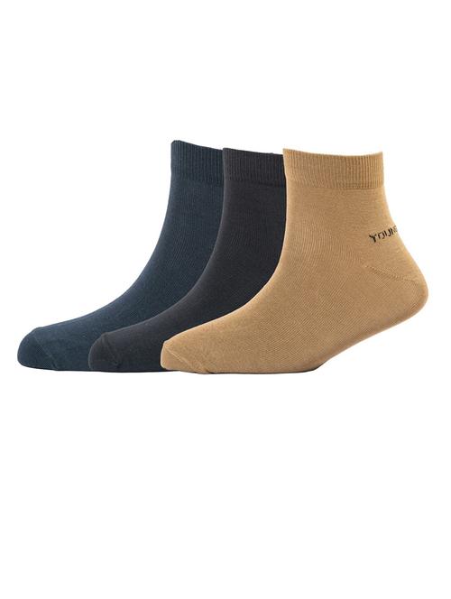 pack of 3 ankle length socks - 20049617 - Very Small Image - 1