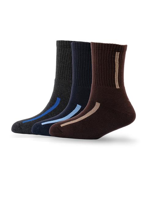 pack of 3 above ankle length socks - 20049626 - Very Small Image - 1