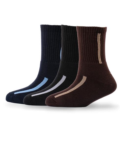 pack of 3 above ankle length socks - 20049634 - Very Small Image - 1