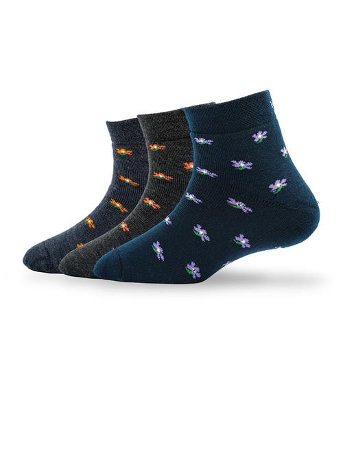 pack of 3 ankle length socks - 20049641 - Very Small Image - 1