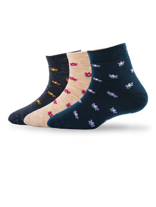 pack of 3 ankle length socks - 20049645 - Very Small Image - 1