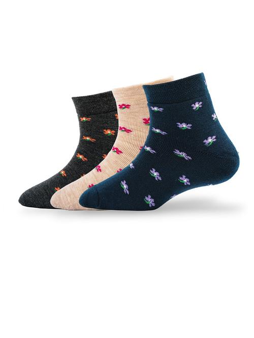 pack of 3 ankle length socks - 20049647 - Very Small Image - 1