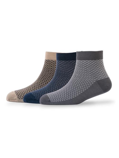 pack of 3 ankle length socks - 20049737 - Very Small Image - 1