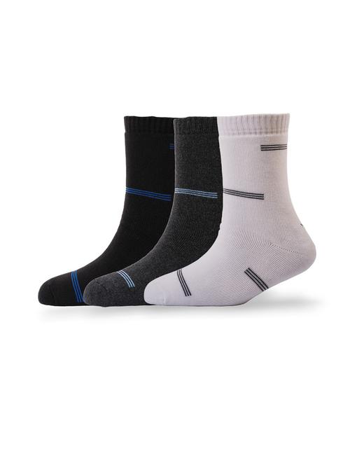 pack of 3 above ankle length socks - 20049750 - Very Small Image - 1