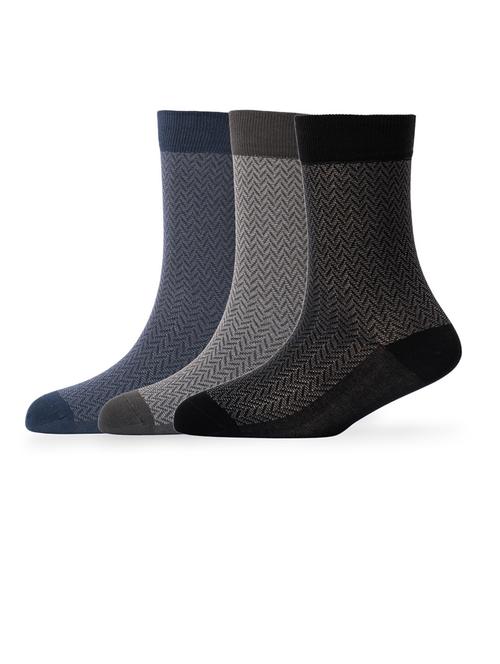 pack of 3 above ankle length socks - 20049751 - Very Small Image - 1