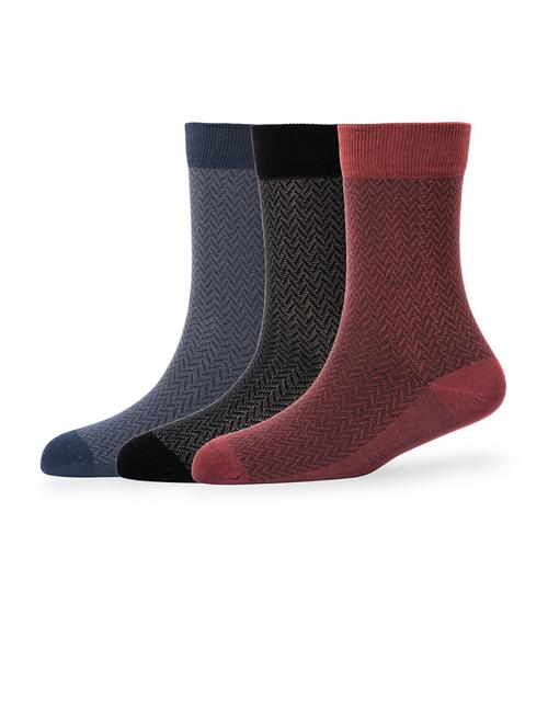 pack of 3 above ankle length socks - 20049756 - Very Small Image - 1